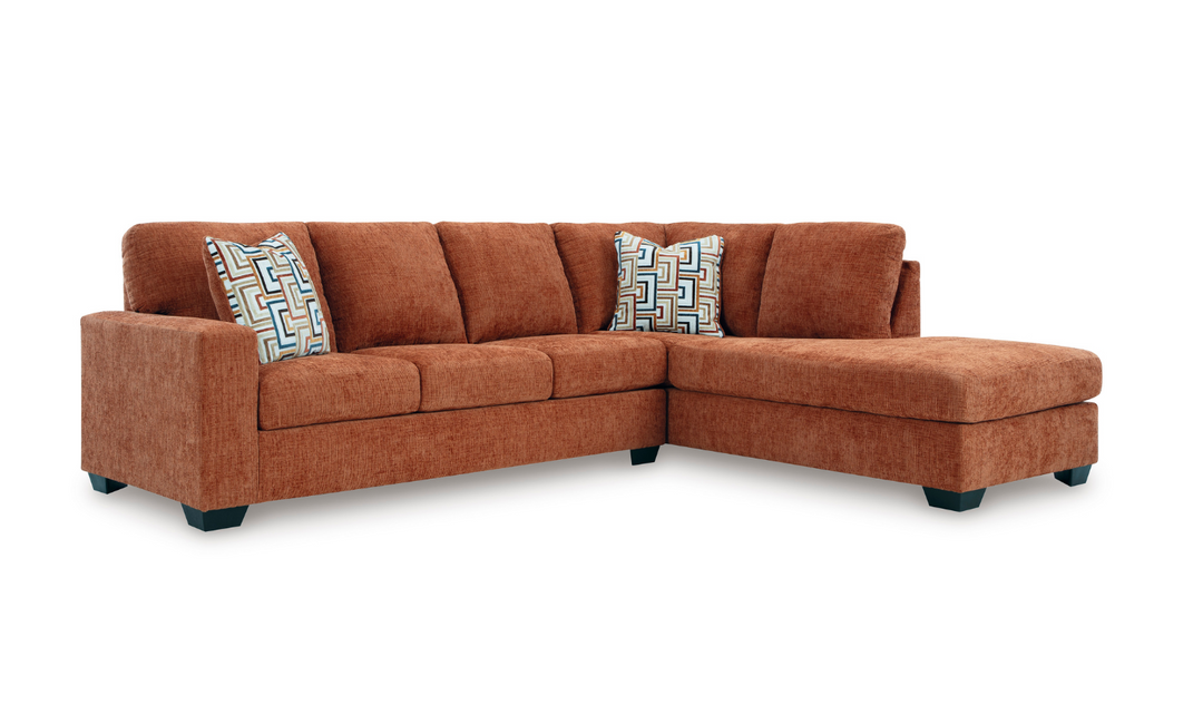 Modern Heritage Fabric Aviemore 2-Piece Sectional with Chaise