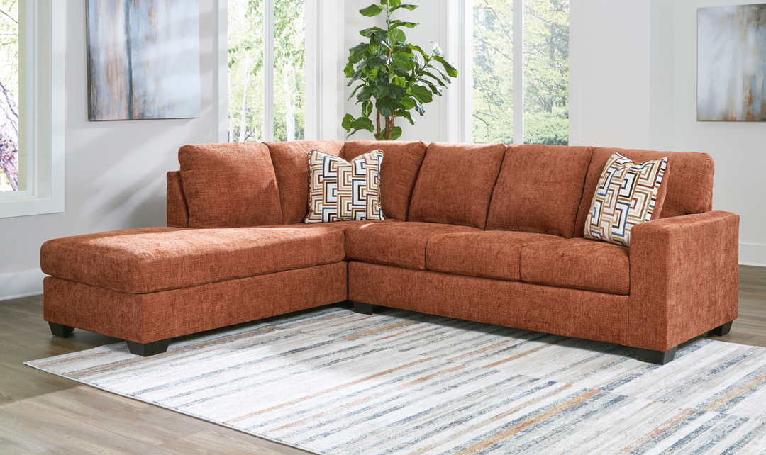 Modern Heritage Fabric Aviemore 2-Piece Sectional with Chaise