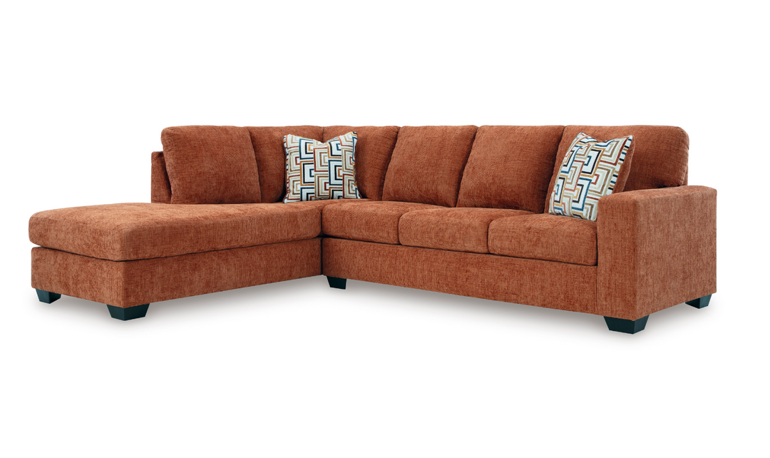Modern Heritage Fabric Aviemore 2-Piece Sectional with Chaise