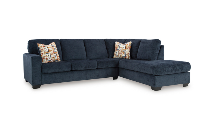 Modern Heritage Fabric Aviemore 2-Piece Sectional with Chaise