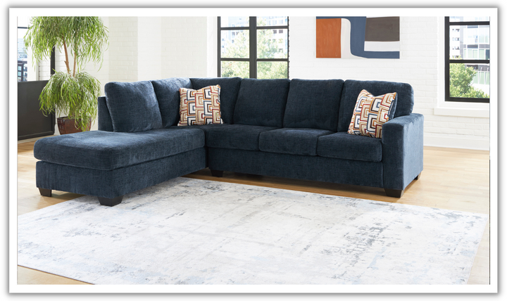 Modern Heritage Fabric Aviemore 2-Piece Sectional with Chaise