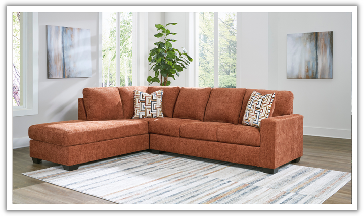 Modern Heritage Fabric Aviemore 2-Piece Sectional with Chaise