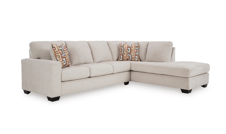 Modern Heritage Fabric Aviemore 2-Piece Sectional with Chaise
