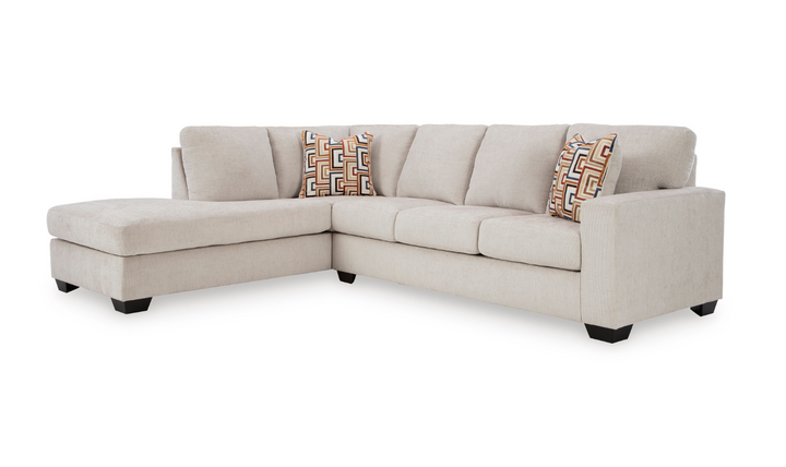 Modern Heritage Fabric Aviemore 2-Piece Sectional with Chaise