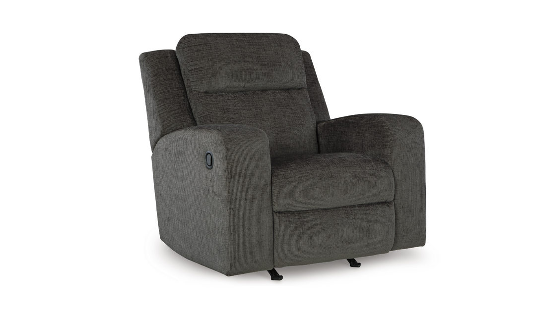 Modern Heritage Kanlow Fabric Rocker Recliner Chair-Jennifer Furniture
