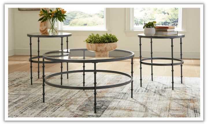 Modern Heritage Kellyco Occasional Table Set-jennifer furniture