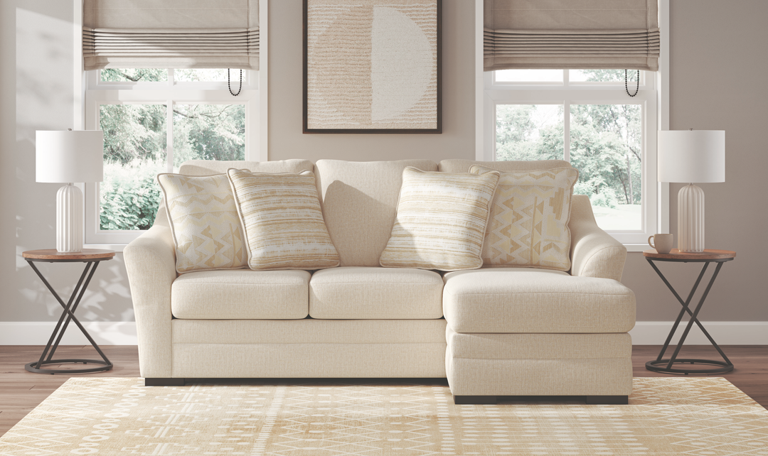 ModernHeritageLangoQueenFabricSofaChaiseSleeper 01