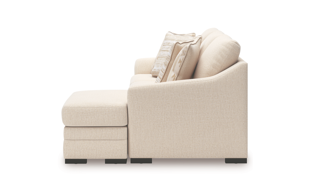 ModernHeritageLangoQueenFabricSofaChaiseSleeper-Jennifer Furniture