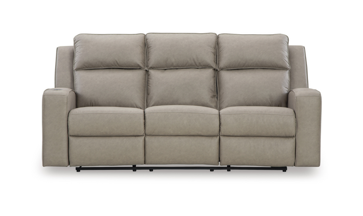 Modern Heritage Lavenhorne Leather Recliner Sofa With Drop Down Table-Jennifer Furniture