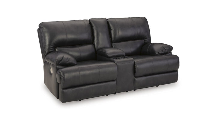 Modern Heritage Mountainous  2 Seater Power Recliner Loveseat With Power Headrest-Jennifer Furniture