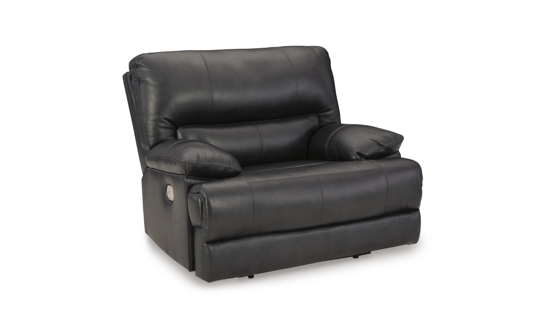 Modern Heritage Mountainous Power Recliner Chair With Power Headrest- Jennifer Furniture
