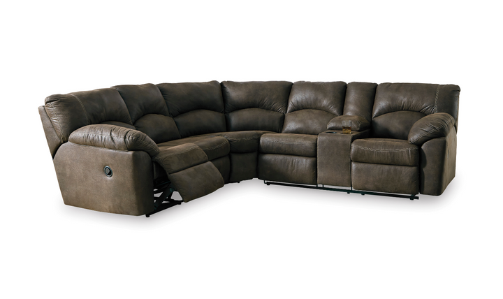 Modern Heritage Tambo Reclining Sectional Sofa with Durable Support