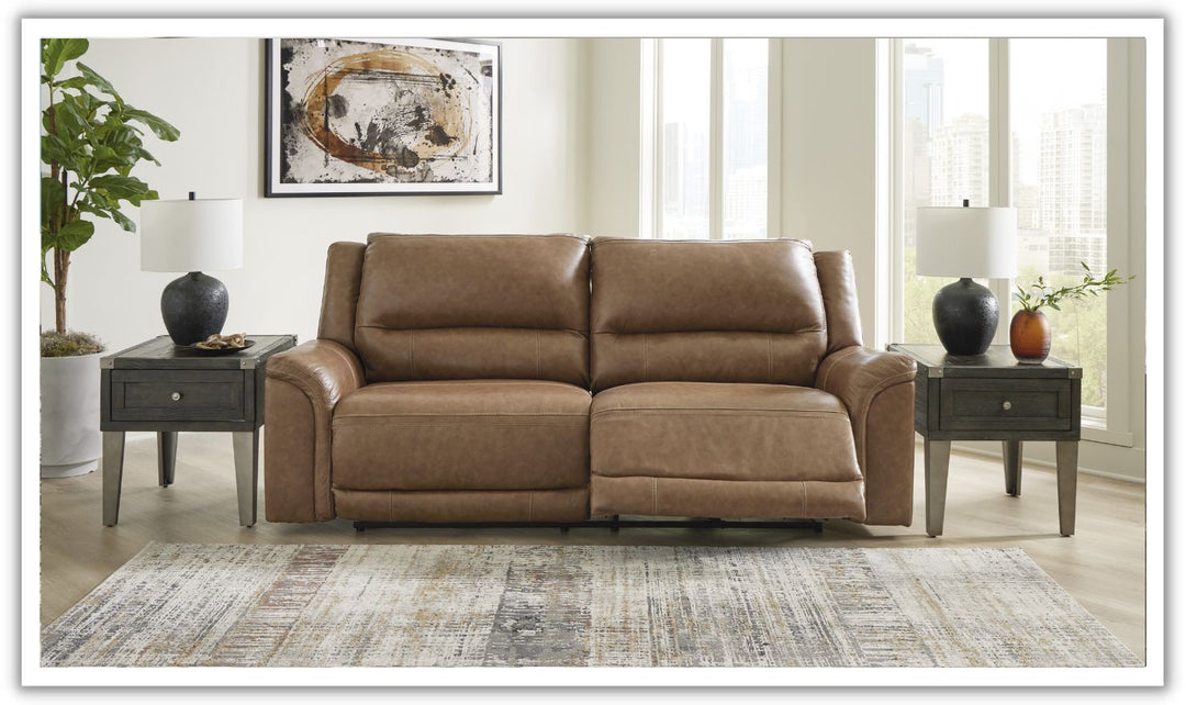 Modern Heritage Trasimeno 2 Seater Power Recliner Loveseat With Power Headrest-Jennifer Furniture