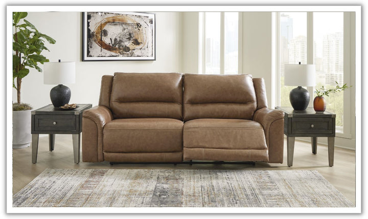 Modern Heritage Trasimeno 2 Seater Power Recliner Loveseat With Power Headrest-Jennifer Furniture
