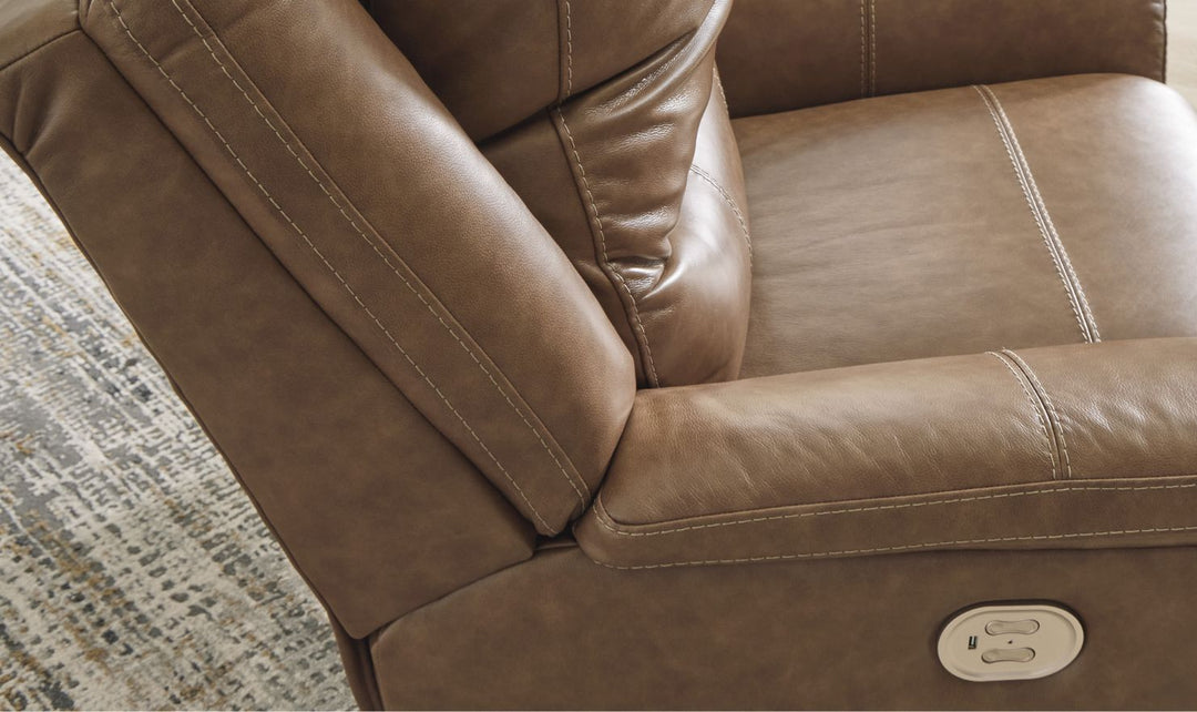 Modern Heritage Trasimeno 2 Seater Power Recliner Loveseat With Power Headrest-Jennifer Furniture