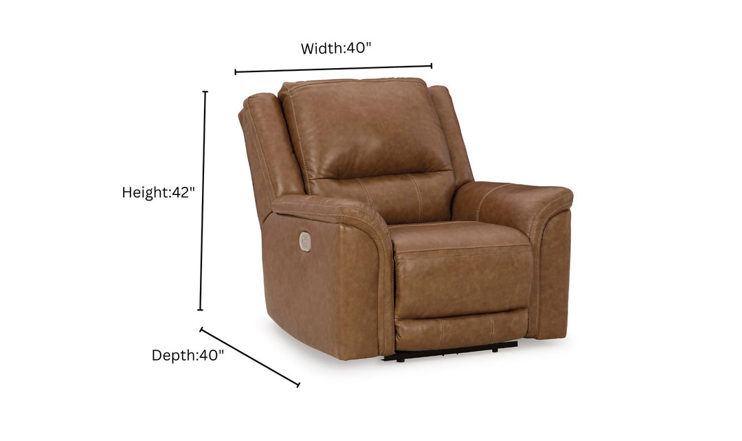 Modern Heritage Trasimeno Power Recliner Chair With Power Headrest-Jennifer Furniture