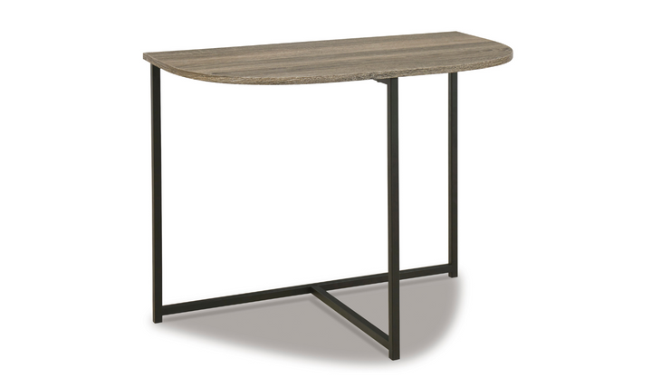 Modern Heritage Wadeworth Wood Top Table Set in Brown