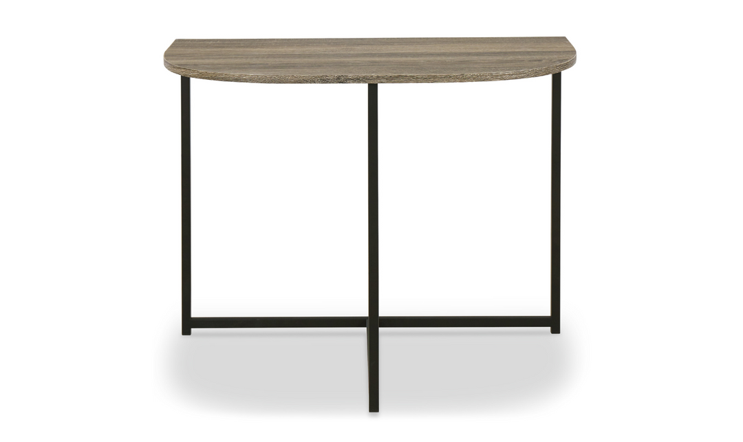 Modern Heritage Wadeworth Wood Top Table Set in Brown