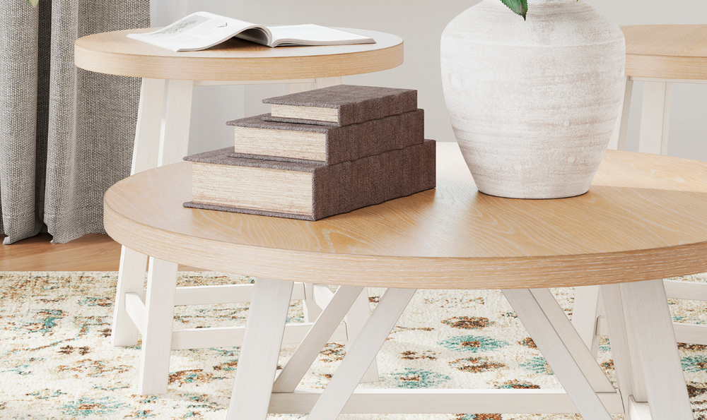 Modern Heritage Fawndell Occasional Table Set-jennifer furniture