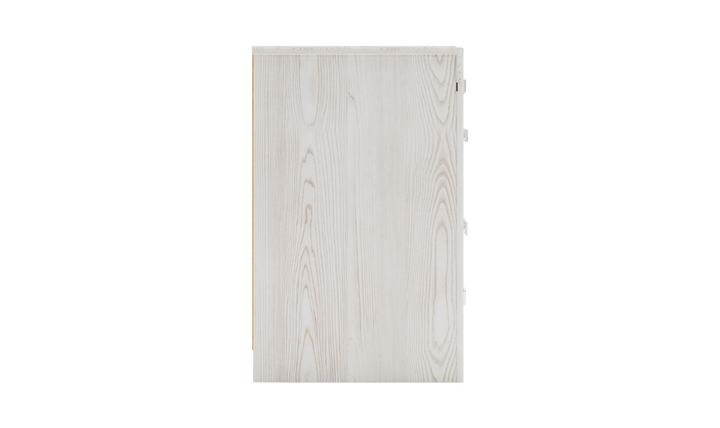 Modern Heritage Altyra 2 Drawer Contemporary Nightstand in White