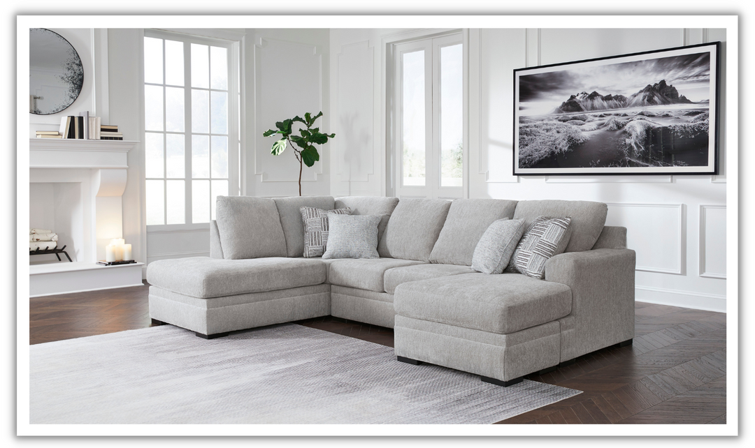 Modern Heritage Gabyleigh 2-Piece U-Shaped Sectional with Chaise
