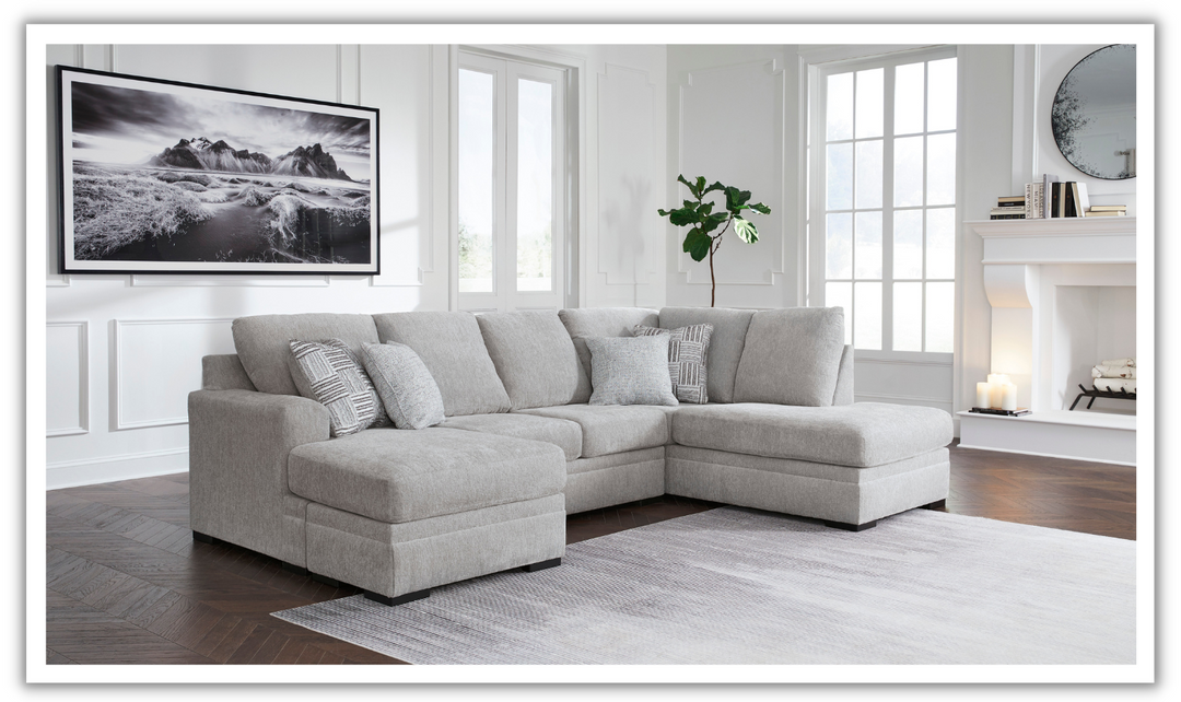 Modern Heritage Gabyleigh 2-Piece U-Shaped Sectional with Chaise