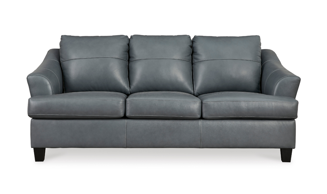 Modern Heritage Genoa 3-Seater Queen Leather Sofa Sleeper