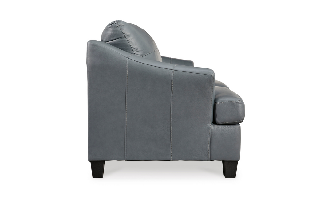 Modern Heritage Genoa 3-Seater Queen Leather Sofa Sleeper