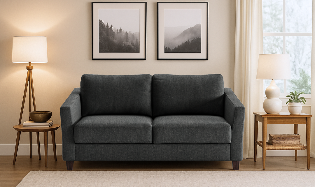 Luonto Monika Fabric Sleeper Sofa with Nest Function-Jennifer Furniture