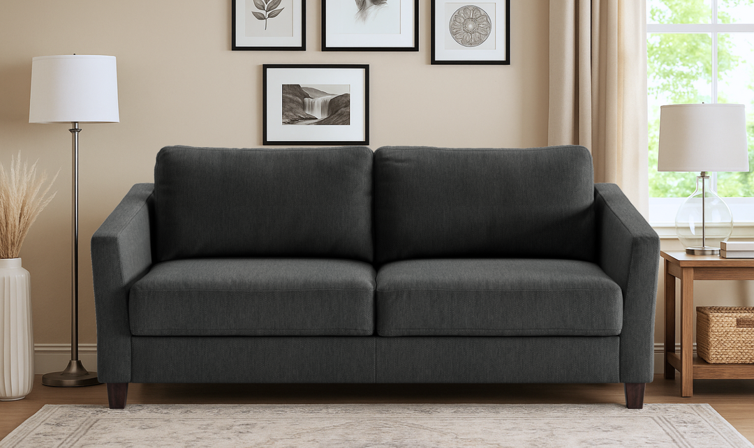 Luonto Monika Fabric Sleeper Sofa with Nest Function-Jennifer Furniture