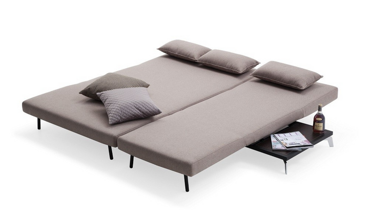 Navana 3-Seater Sleeper Sofa With Sliding Chair