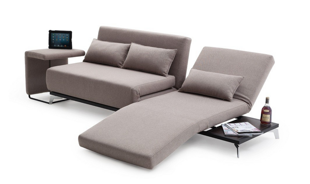 Navana 3-Seater Sleeper Sofa With Sliding Chair