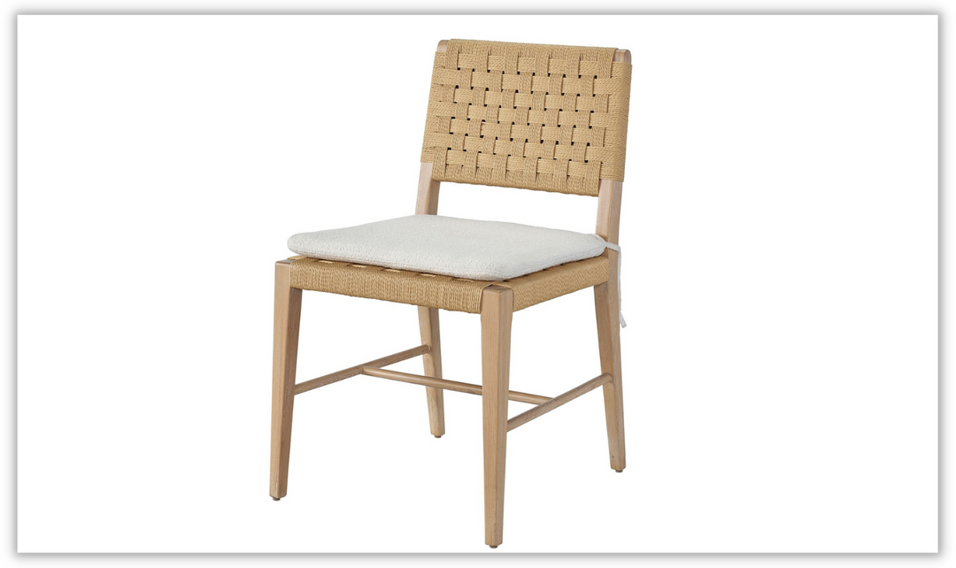 Universal Nomad Dining Table Set in Tan Oak Finish