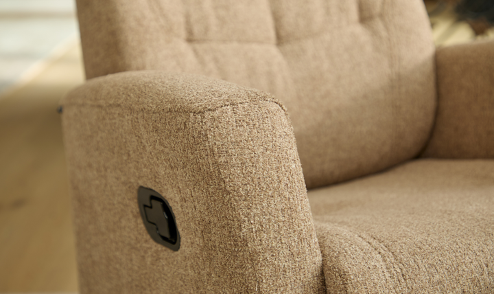 Fjords Oslo Power/Manual Leather Swivel Recliner Chair