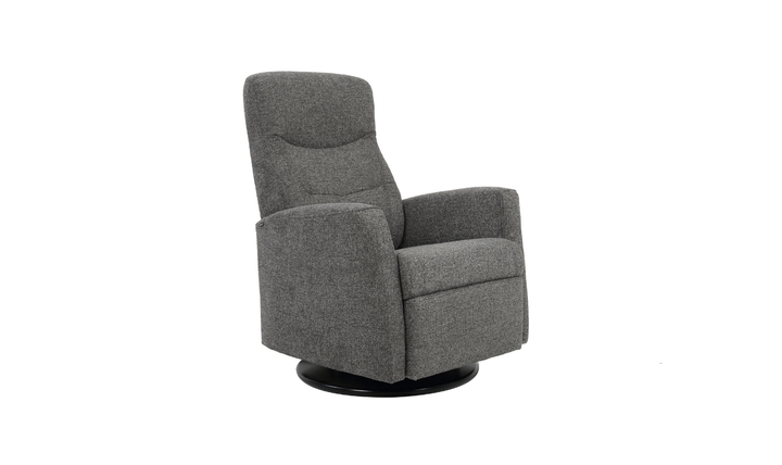 Fjords Oslo Power/Manual Leather Swivel Recliner Chair