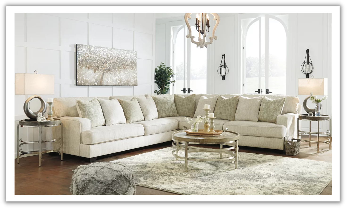 Rawcliffe Fabric Sectional Sofa