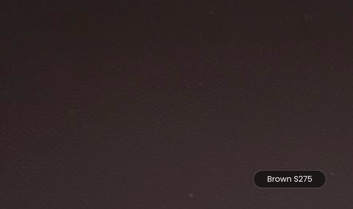 Gio Italia Leather Left-Hand Facing Recliner Sectional Sofa in Brown