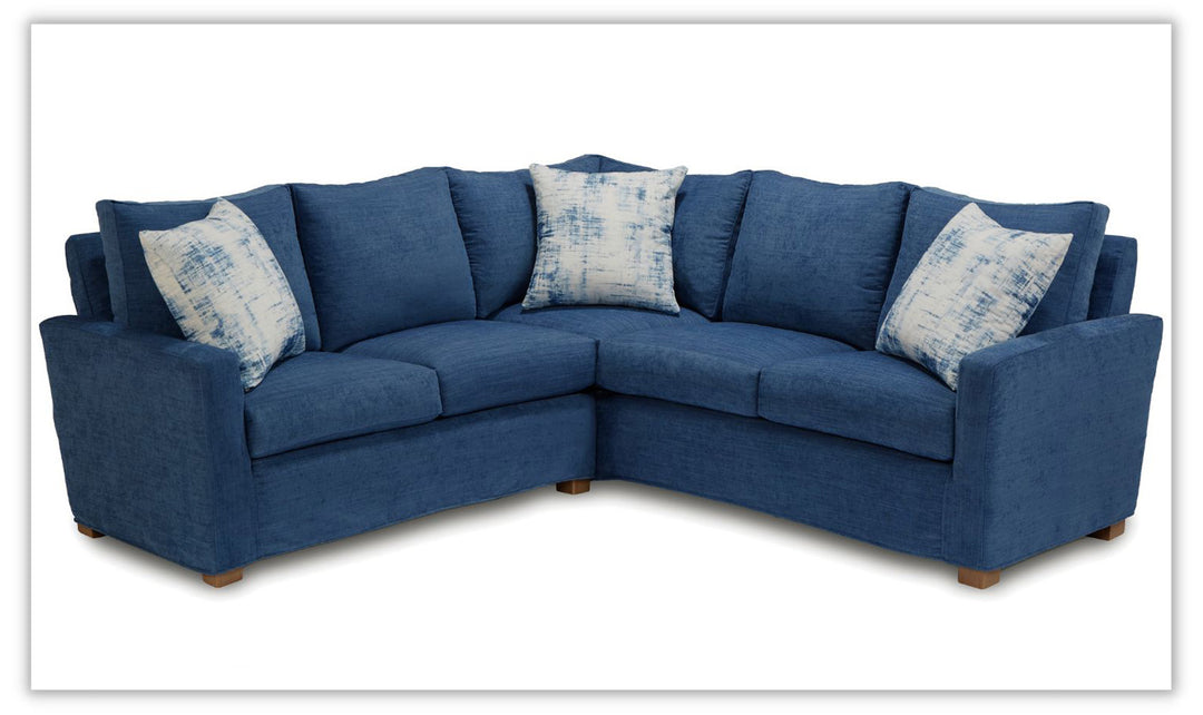 Four Seasons Reynolds L-Shaped Slipcovered Modular Sectional Sofa