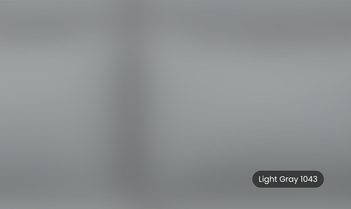 Gio Italia Wyatt Leather Loveseat in Light Grey