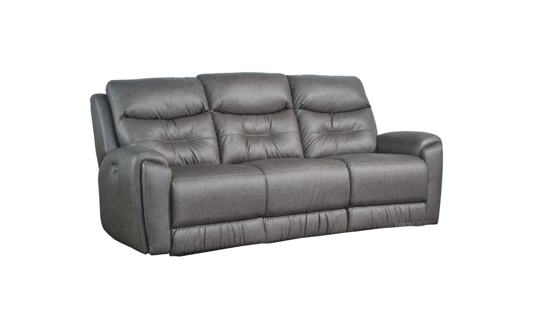 Southern Motion Hessville 3-Seater Power Recliner Power Sofa in Gray-jennifer furniture