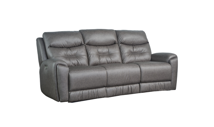 Southern Motion Hessville 3-Seater Power Recliner Power Sofa in Gray-jennifer furniture