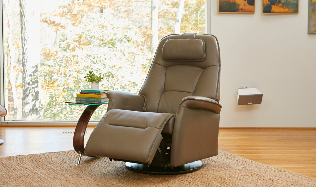 Stockholm Power Recliner Chair With Swing Back (Small/Large)