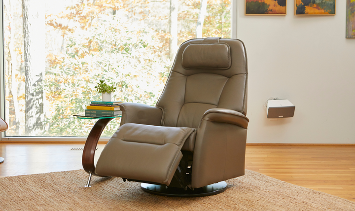 Stockholm Power Recliner Chair With Swing Back (Small/Large)