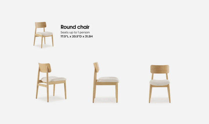 Transformer Table Host Extendable Transformer Round Dining Set In Solid wood