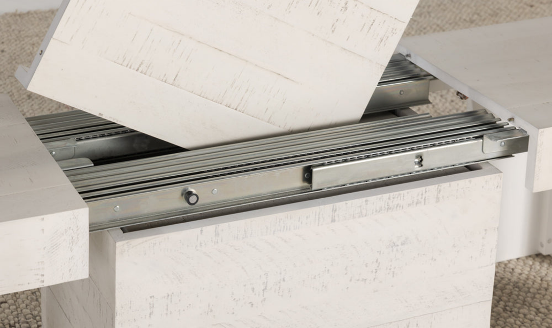 Transformer Table Practical Extendable Rectangular Dining Table Set (Table + Bench)