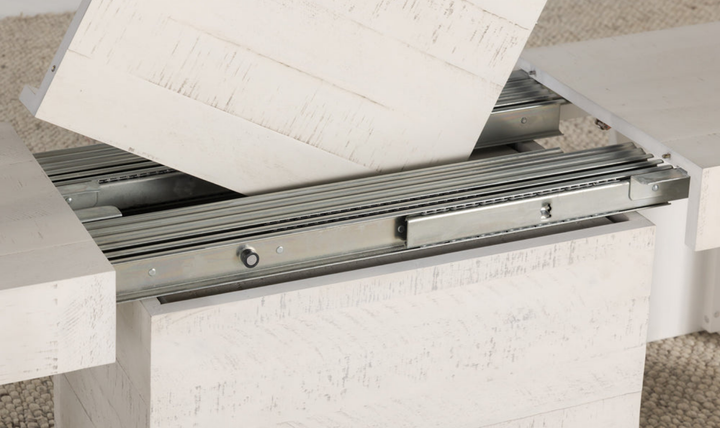 Transformer Table Practical Extendable Rectangular Dining Table Set (Table + Bench)