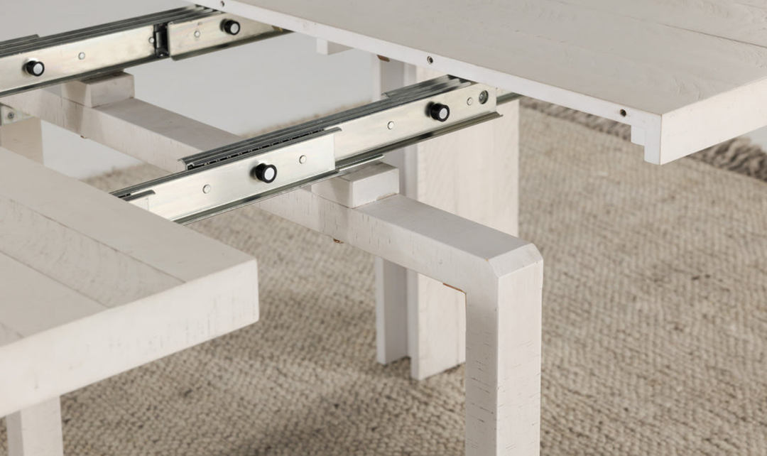 Transformer Table Practical Extendable Rectangular Dining Table Set (Table + Bench)