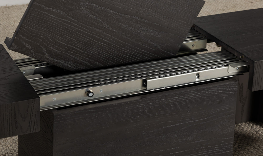 Transformer Table Practical Extendable Rectangular Dining Table Set (Table + Bench)