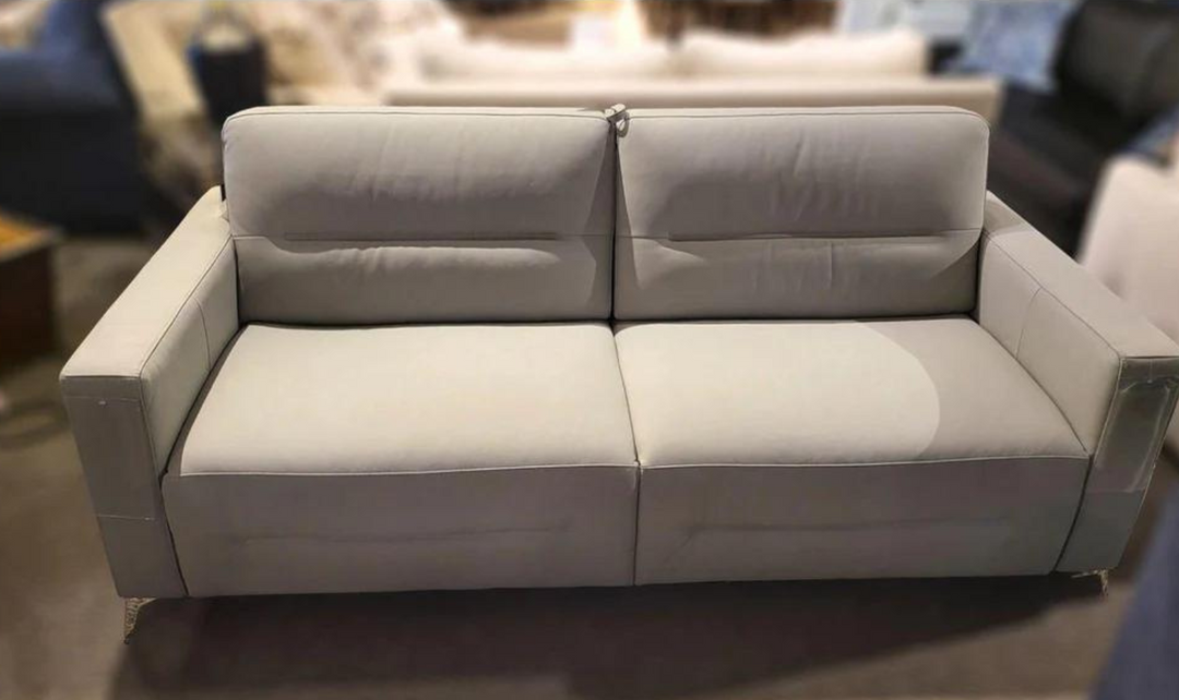 Tucson Italian Leather Queen Sleeper Sofa - Luxury Overnight Collection