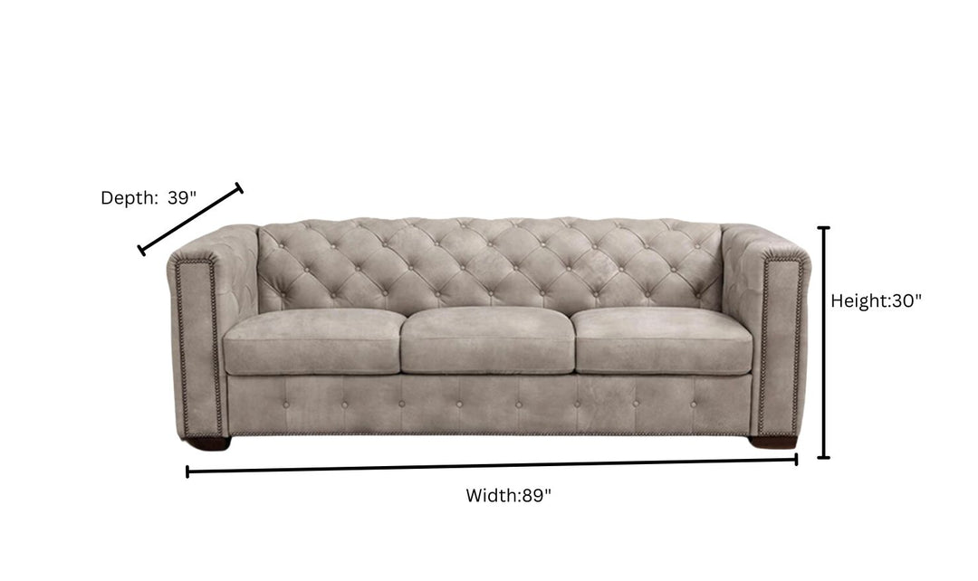 Callas Italian Leather Queen Sleeper Sofa - Luxury Overnight Collection